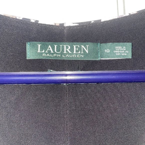 Ralph Lauren Black and White Sheath Dress - Picture 2 of 3